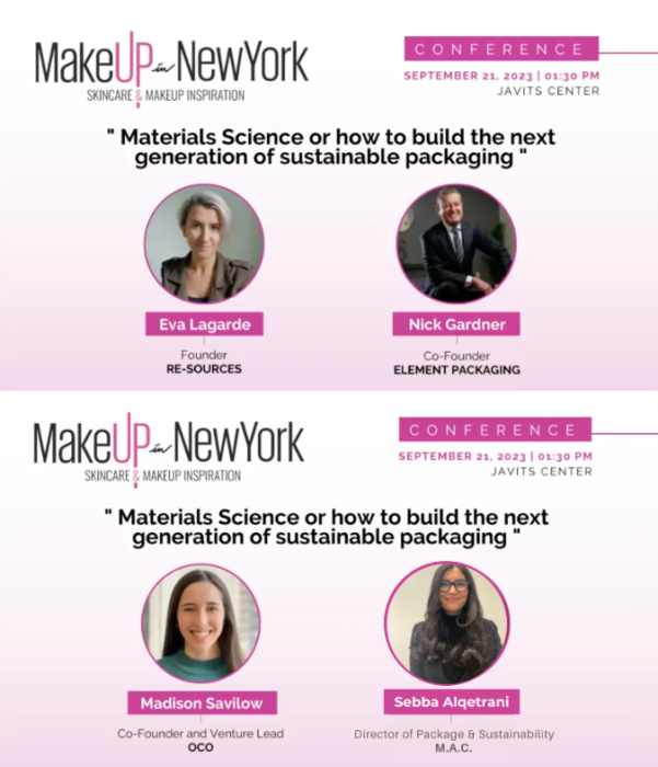 Join Element at MakeUp in NY to Learn About Carbon Capture Technology for Beauty Packaging